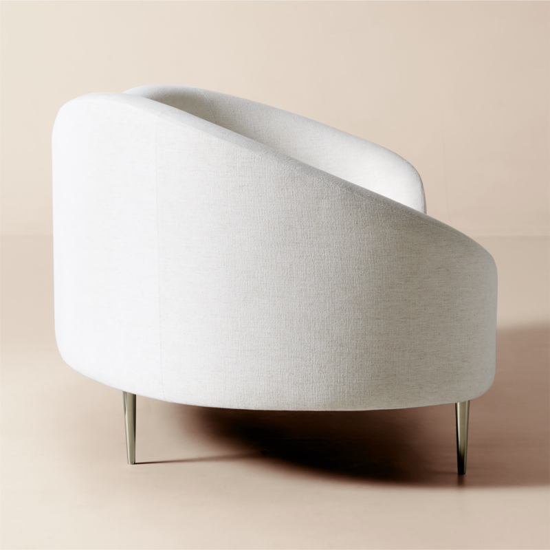 Curvo 75" Apartment Sofa Curious Eclipse - image 5 of 12