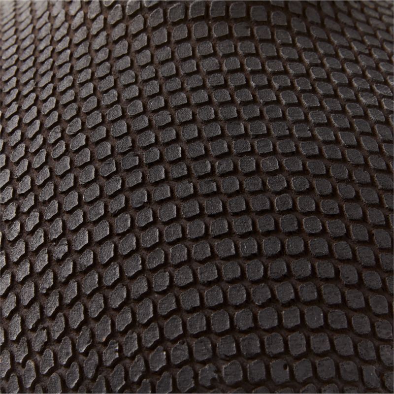 Cusco Textured Black Terracotta Vase Wide - image 3 of 15