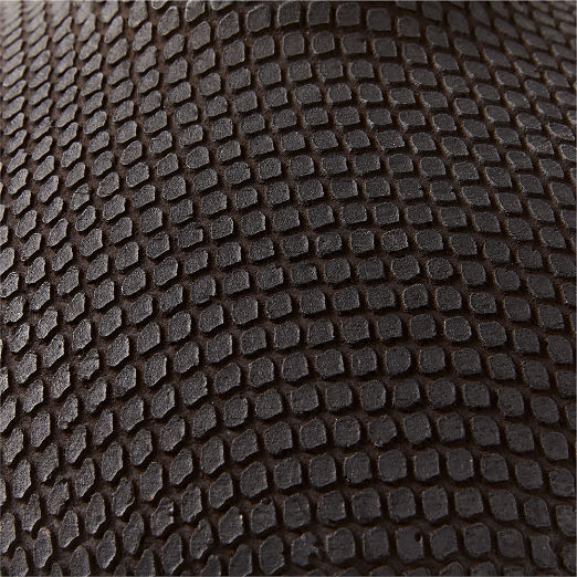 Cusco Textured Black Terracotta Vase