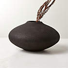 Imre Black Ceramic Vase