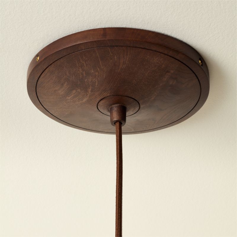 Cyd Wood Pendant Light - image 3 of 4