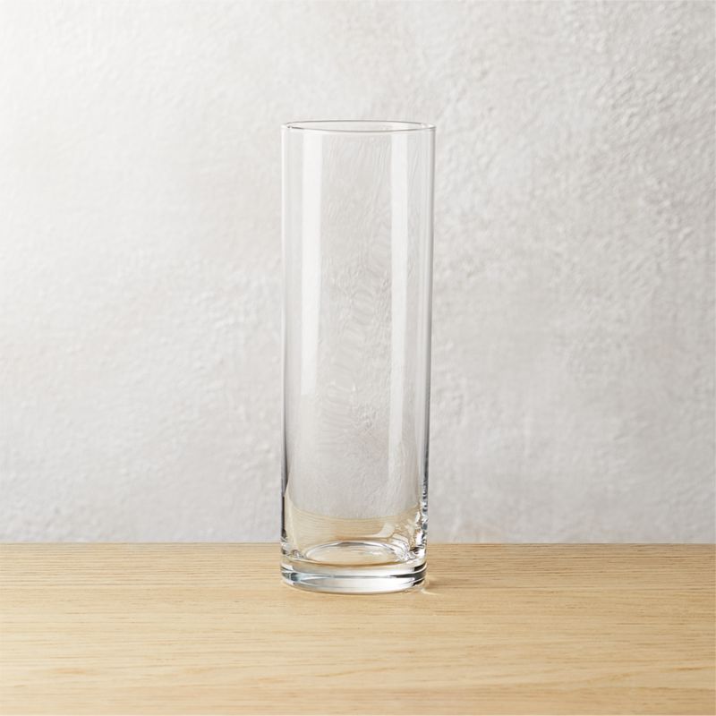 Cylinder Clear Champagne Flute + 
