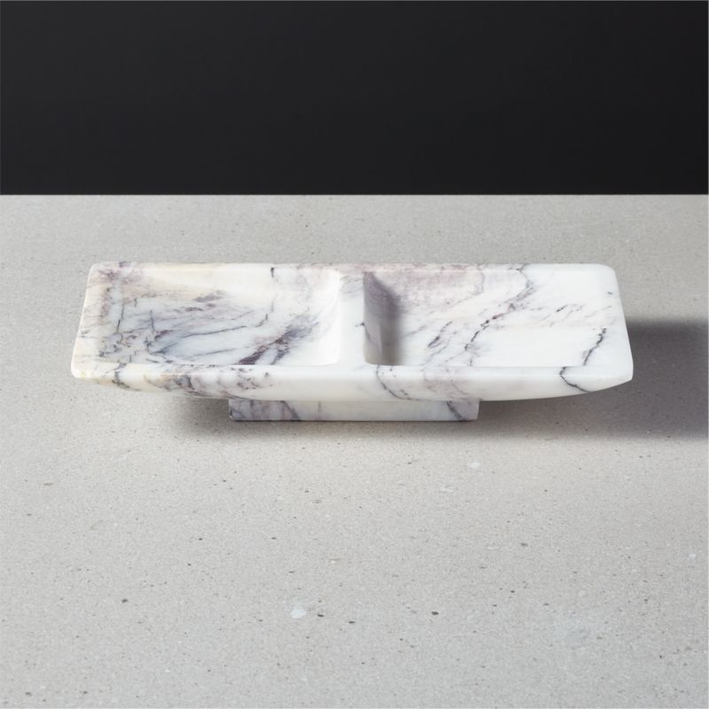 View Daily Essentials Marble Jewelry Tray by Jennifer Fisher details
