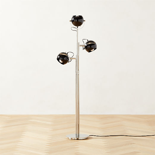 Silver Floor Lamps CB2 Canada