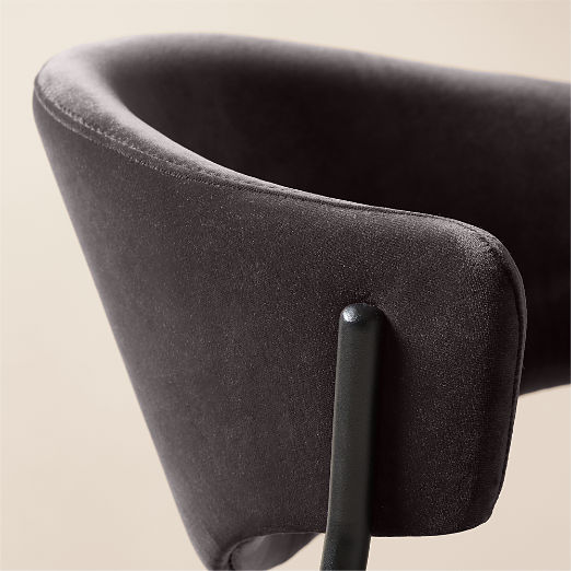 Damato Mink Velvet Dining Chair