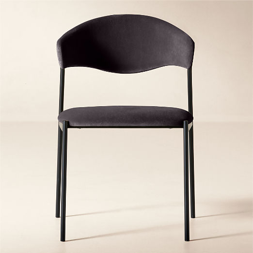Damato Mink Velvet Dining Chair