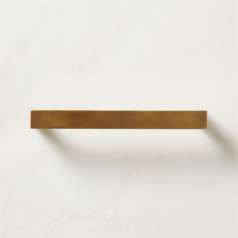 Damon Aged Brass Cabinet Handle 5" - image 2 of 7