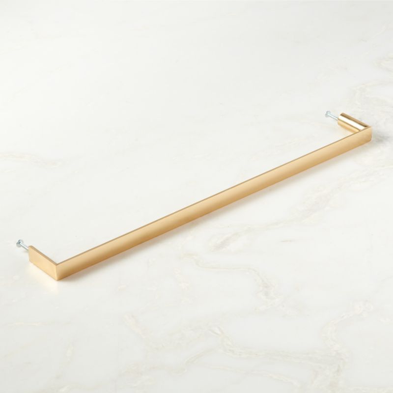 Damon Modern Polished Brass Appliance Pull 18'' + Reviews