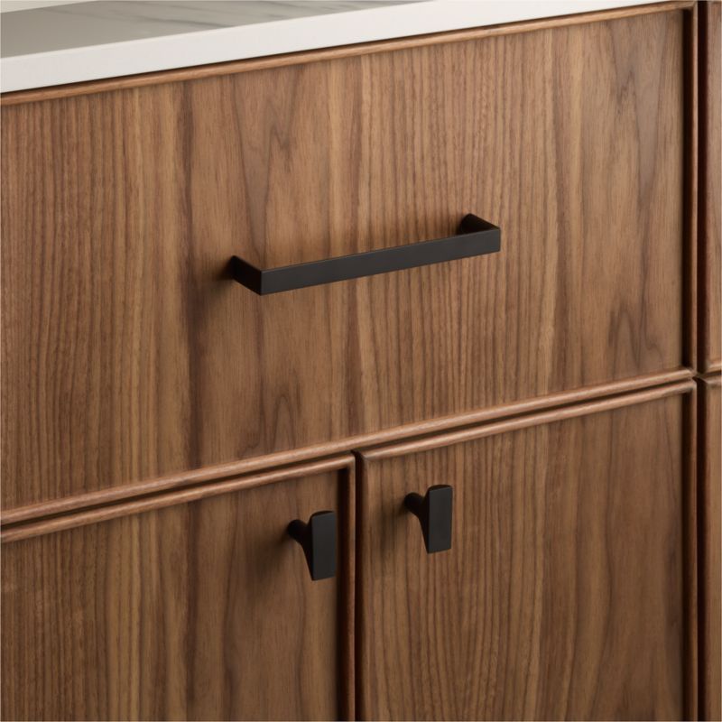 Damon Matte Black Metal Cabinet Knob 1.5" - image 1 of 5