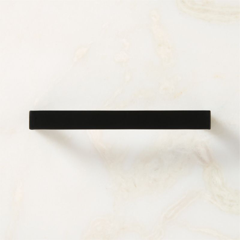 Damon Matte Black Metal Cabinet Handle 5" - image 1 of 6