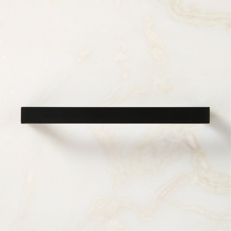 Damon Matte Black Metal Cabinet Handle 6" - image 1 of 6