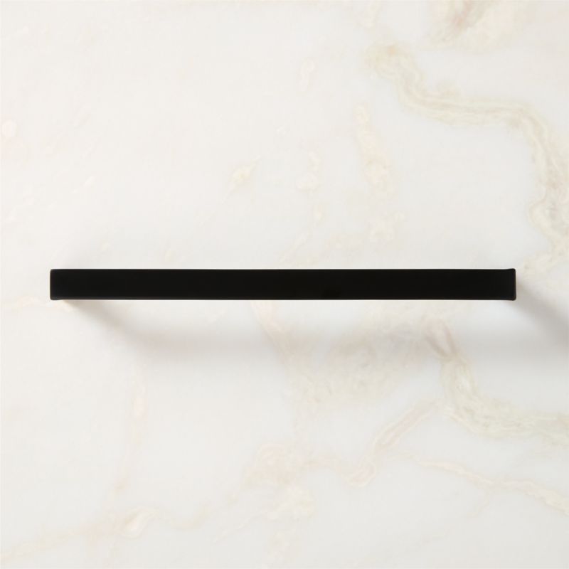 Damon Matte Black Metal Cabinet Handle 8" - image 1 of 7