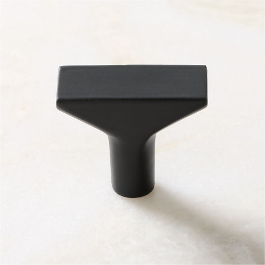 Damon Matte Black Metal Cabinet Knob 1.5"