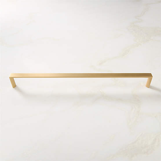 18" Damon Brushed Brass Appliance Pull