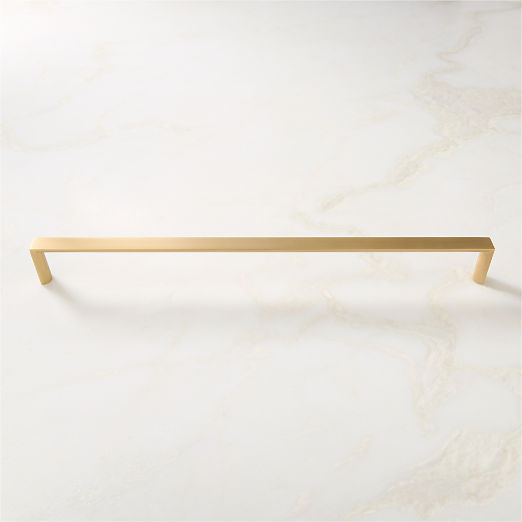 18" Damon Brushed Brass Appliance Pull