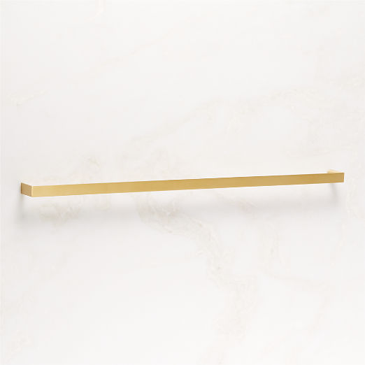 Damon Brushed Brass Cabinet Handle 18''