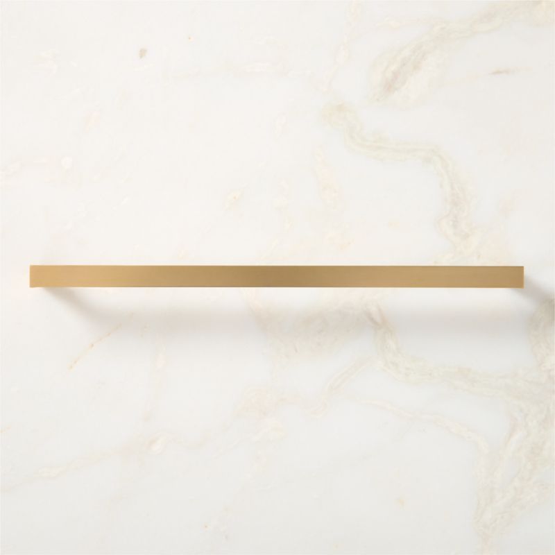 Damon Brushed Brass Cabinet Handle 12" - image 1 of 6