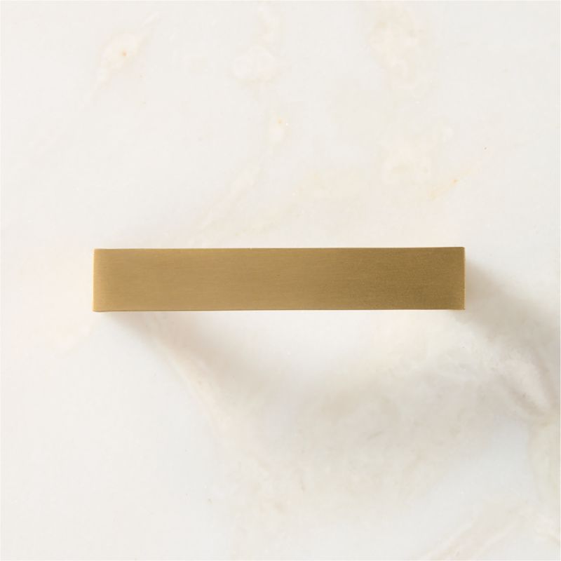 Damon Brushed Brass Cabinet Handle 3" - image 1 of 6