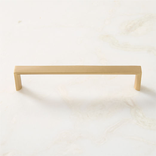 Damon Brushed Brass Cabinet Handles
