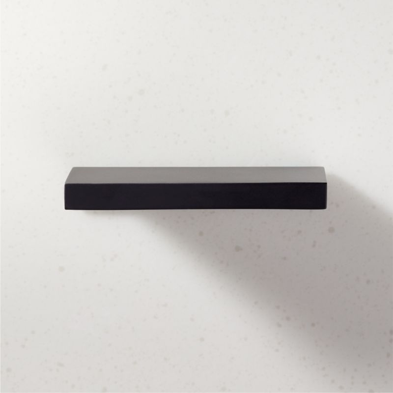 4" Damon Edge Black Drawer Pull - image 1 of 5