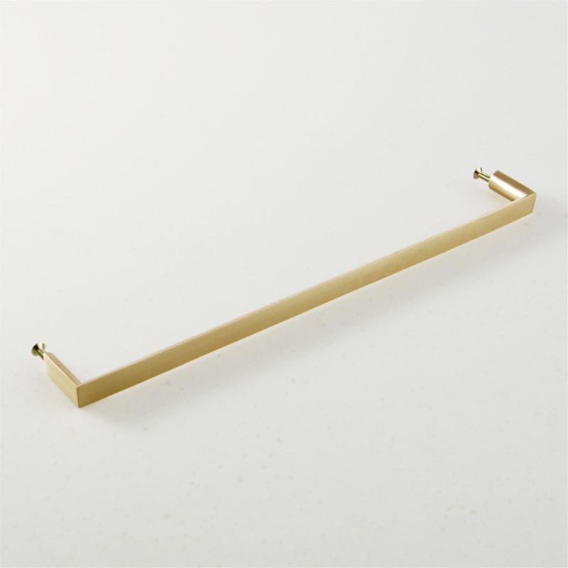 Damon Brushed Brass Handle 12" - image 2 of 4