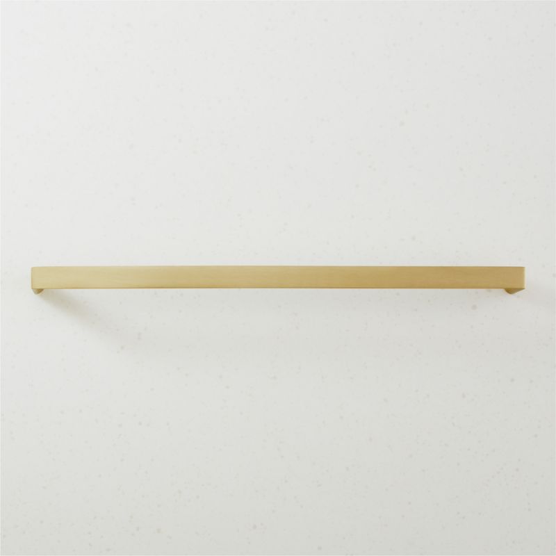 Damon Brushed Brass Handle 12" - image 0 of 4