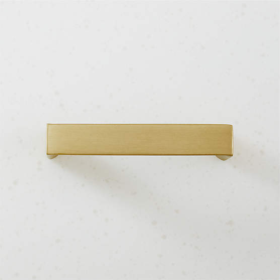 Damon Brushed Brass Handle 3"