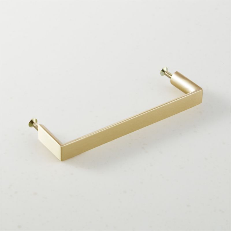 Damon Brushed Brass Handle 5" - image 2 of 4