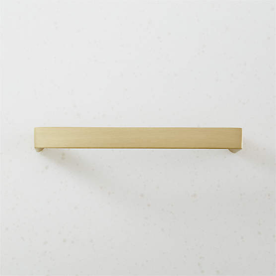 Damon Brushed Brass Handle 5"