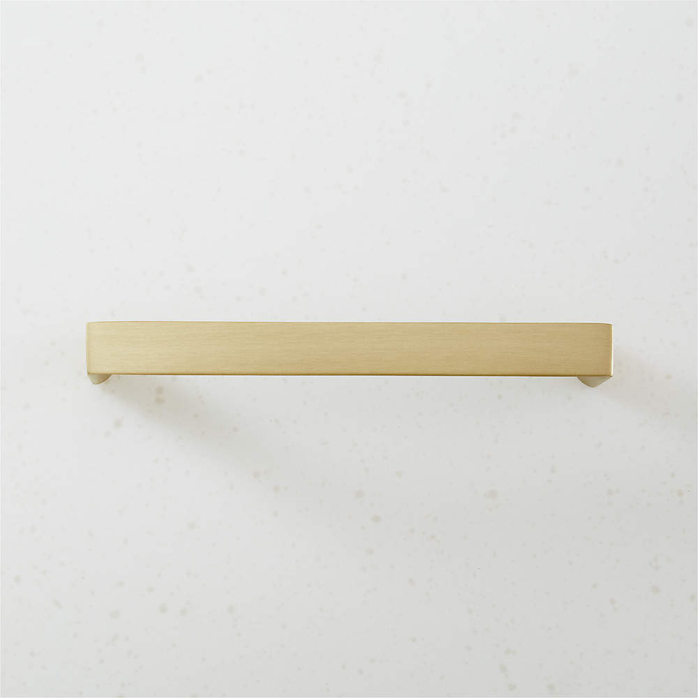 Lavau Brushed Brass Handles