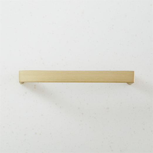 Damon Brushed Brass Handle 5"