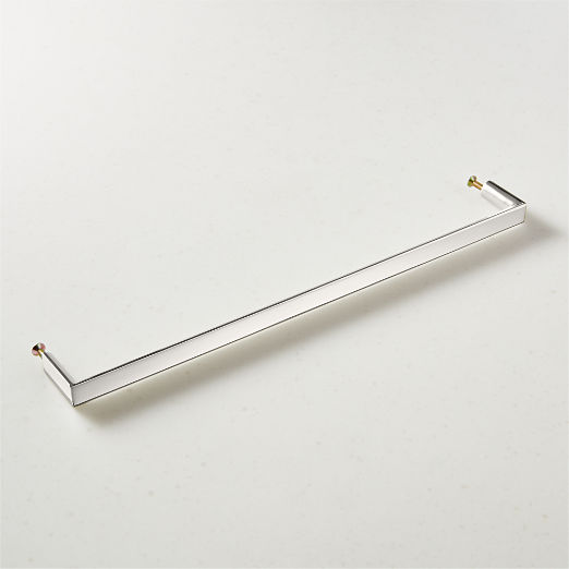 Damon Polished Nickel Cabinet Handle 12"