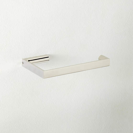 Damon Polished Nickel Wall Mounted Toilet Paper Holder