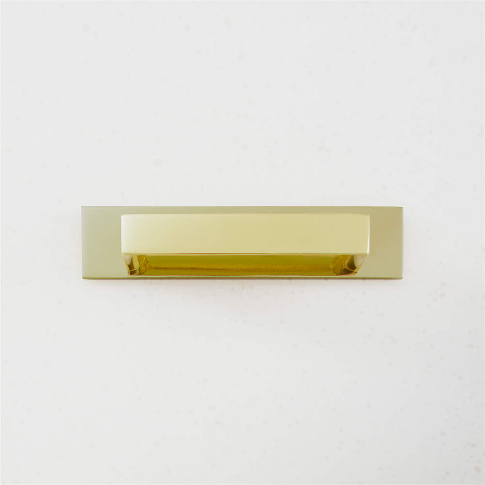 Damon Polished Brass Handle with Back Plate 3 + Reviews