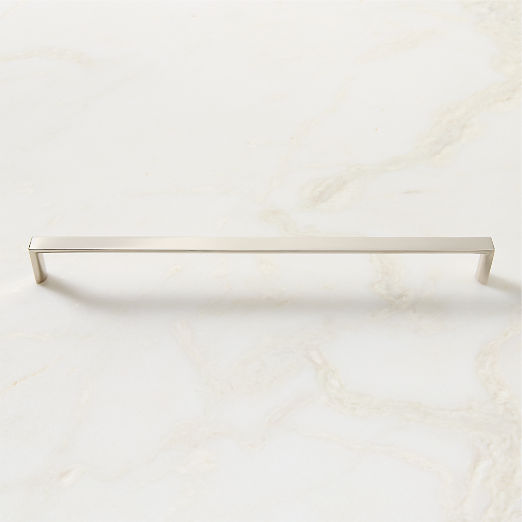 Damon Polished Nickel Cabinet Handle 12"