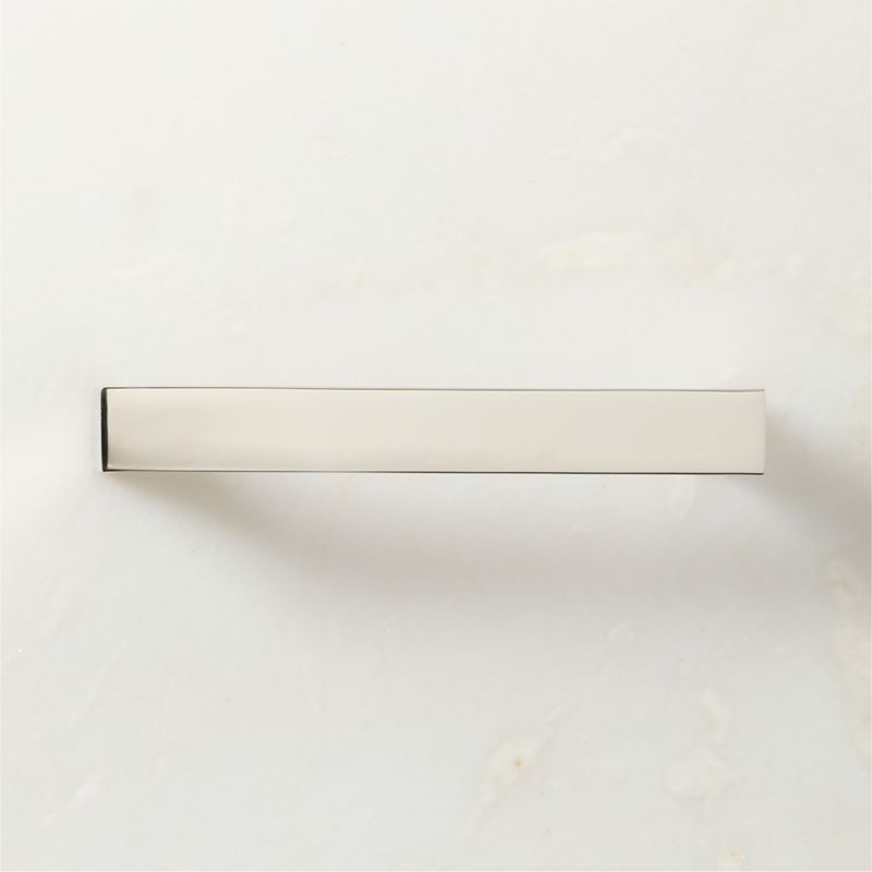 Damon Polished Nickel Cabinet Handle 4" - image 1 of 6