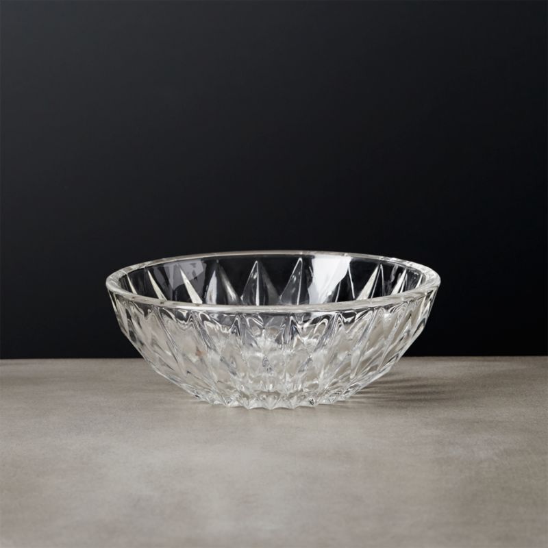 Daphne Modern Glass Mini Serving Bowl + Reviews | CB2