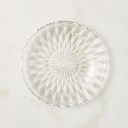 Daphne Glass Appetizer Plate