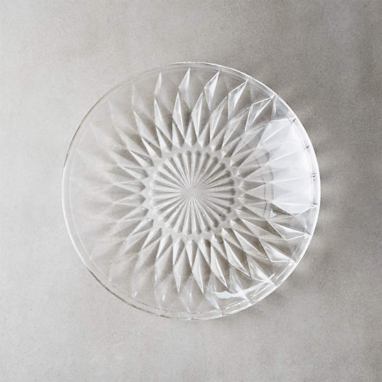 Daphne Glass Appetizer Plate