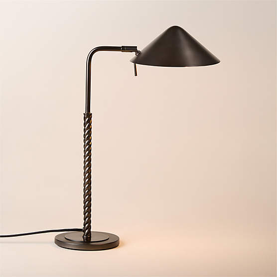 Stoke Dark Bronze Table Lamp