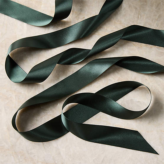 Dark Green Holiday Ribbon