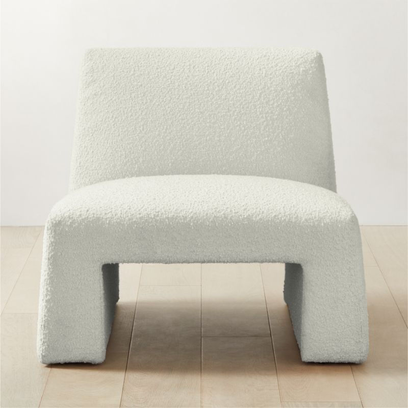 View Dario Cream Boucle Accent Chair details