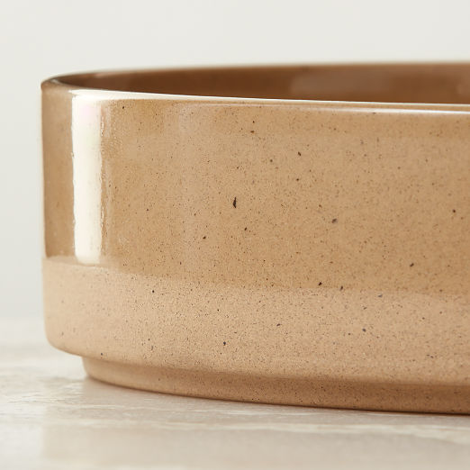 Darra Natural Recycled Stoneware Soup Bowl