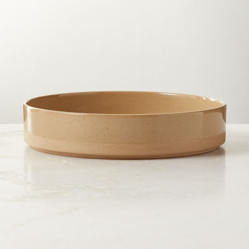 Darra Natural Recycled Stoneware Pasta Bowl - image 0 of 6