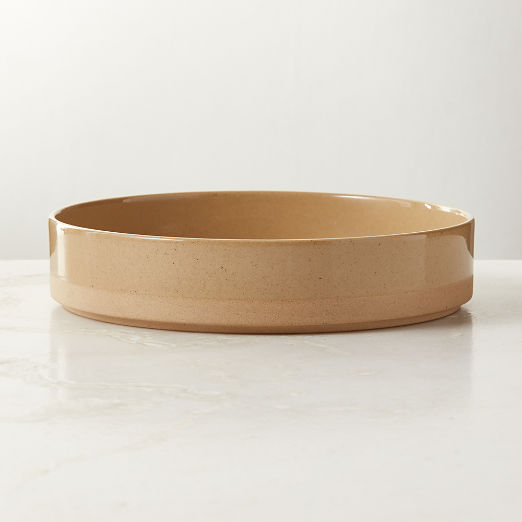 Darra Natural Recycled Stoneware Pasta Bowl