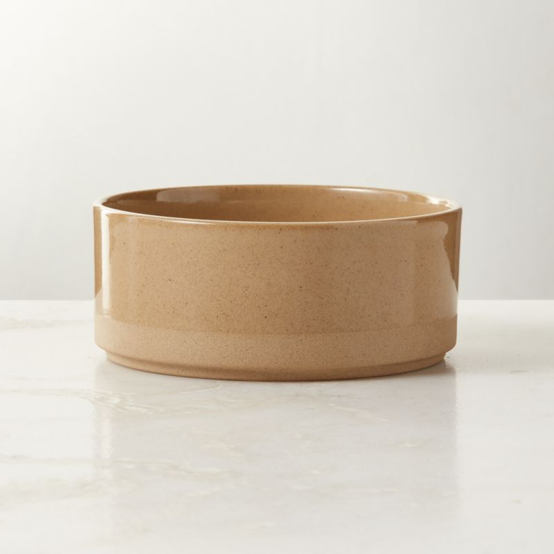 Viewing product image Darra Natural Recycled Stoneware Soup Bowl - image 1 of 6