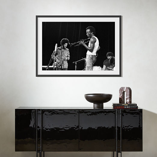 'Davis at Tanglewood' Photographic Print in Black Frame 38.75''x27.75''