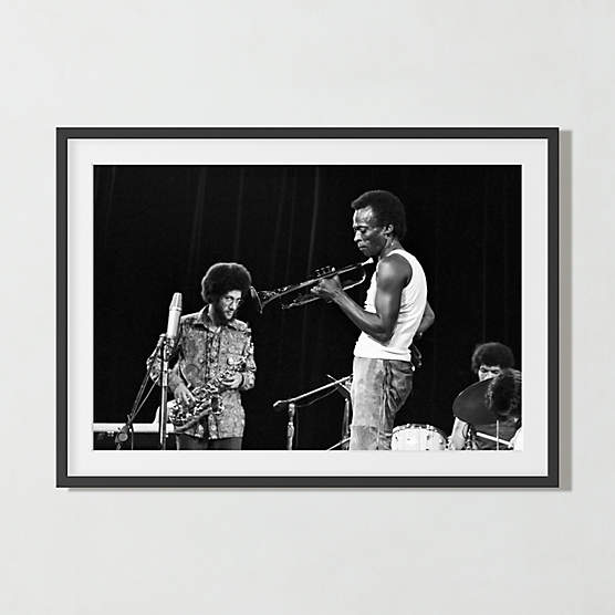 'Davis at Tanglewood' Photographic Print in Black Frame 38.75''x27.75''