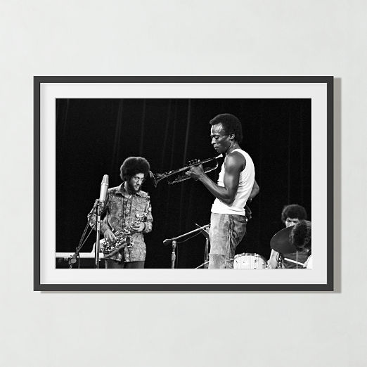 'Davis at Tanglewood' Photographic Print in Black Frame 38.75''x27.75''