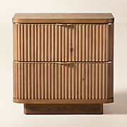 Macron 90" Dark Brown Oak Media Console